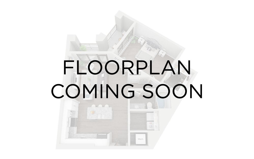 S3 - Studio floorplan layout with 1 bathroom and 612 square feet S3 - Studio floorplan layout with 1 bathroom and 612 square feet